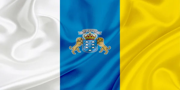Flag of Canary Islands — Stock Photo, Image