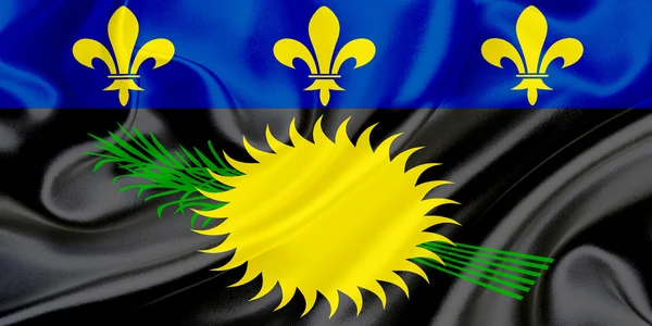 Flag of Guadeloupe — Stock Photo, Image