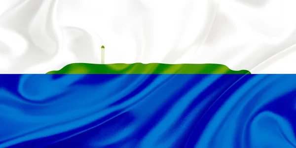 Flag of Navassa Island (USA) — Stock Photo, Image