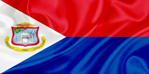 Flaga Sint Maarten — Zdjęcie stockowe