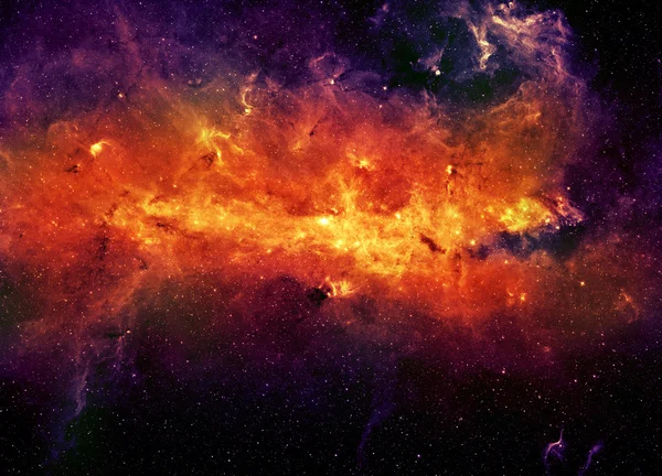 Центр галактики Млечный Путь Стоковое Фото