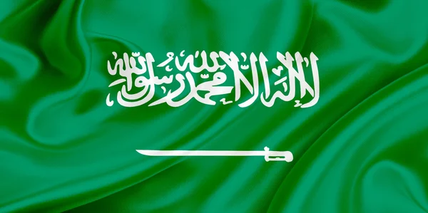 Bandiera di Arabia Saudita — Foto Stock