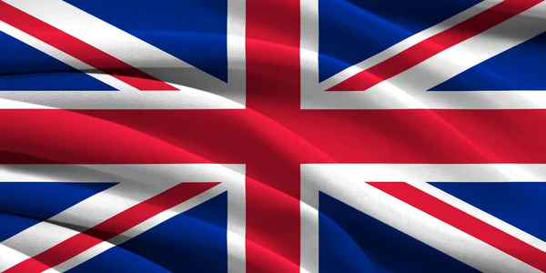 Zászló Nagy-Britannia — Stock Fotó