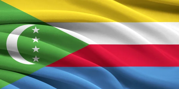 Flag of Comoros — Stock Photo, Image