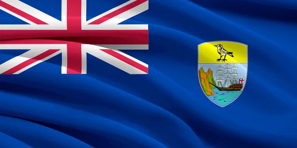 Flag of Saint Helena — Stock Photo, Image