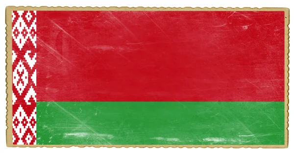 Fehéroroszország zászló — Stock Fotó
