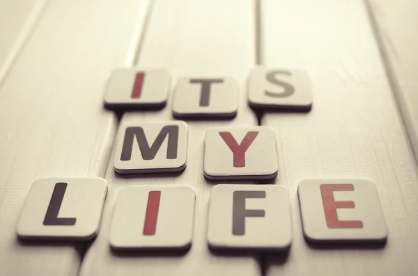 Its My Life — Stock Photo, Image