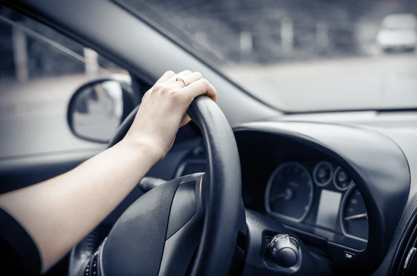 Car driver — Stock Photo, Image