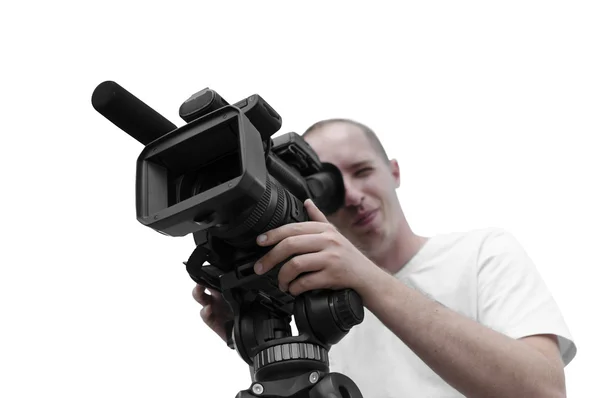 Videooperatør – stockfoto