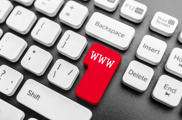 Www button — Stock Photo, Image