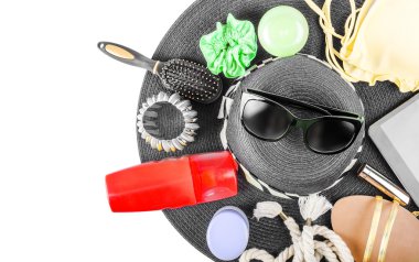 plaj öğeleri natürmort