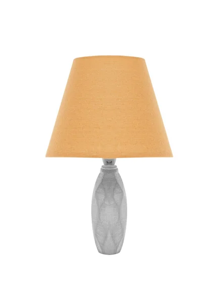 Lámpara de mesa aislada en blanco . — Foto de Stock