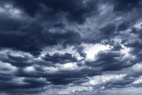 Viharfelhők Felhős Drámai Vihar Előtt — Stock Fotó