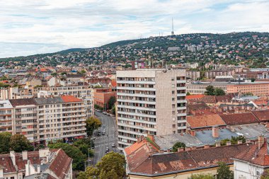 Budapest, Hungary - September 18, 2016: View of the city of Budapest from above in autumn, in Budapest, Hungary.