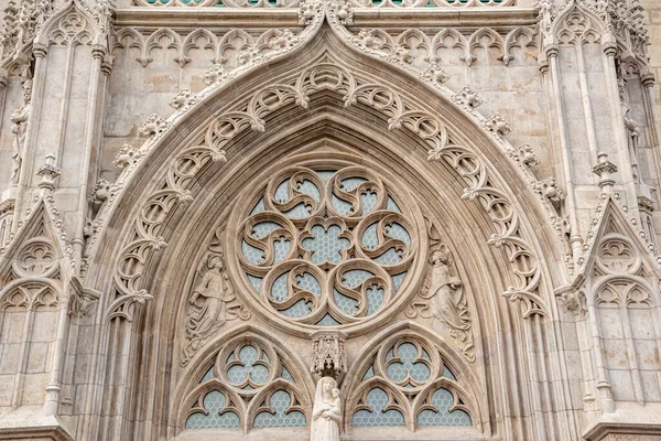 Architectural Elements Matthias Cathedral Budapest Hungary — Stock fotografie