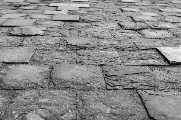 Abstract Background Old Cobblestone Pavement Close — Stock Photo, Image