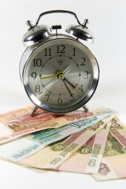 para ile beyaz artalanları üzerinde alarm