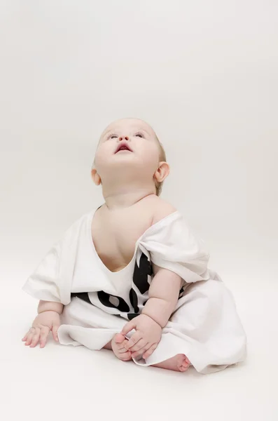 Düşünceli bebek — Stok fotoğraf
