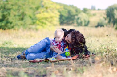 Petite anne ve oğlu
