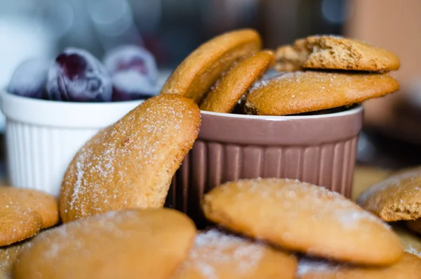 Медове печиво з цукром — стокове фото