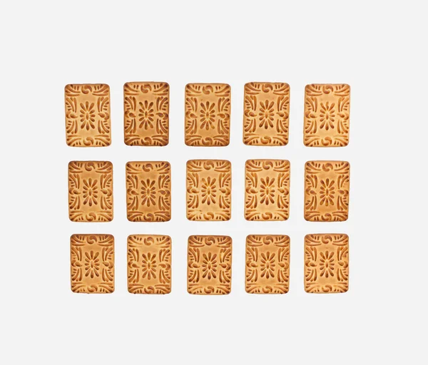 Biscotti Prodotti Dolciari Base Zucchero — Foto Stock