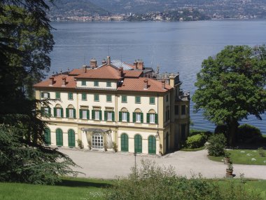 Villa pallavicino, stresa, lago maggiore, İtalya