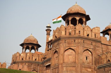 Red fort Delhi, Hindistan