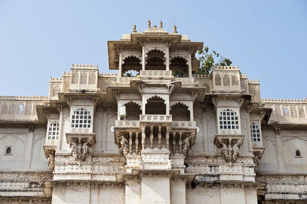 Městský palác v Udaipuru, Indie — Stock fotografie