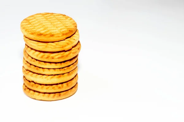 Crekers de biscoitos de sobremesa doce são um produto saboroso e saudável — Fotografia de Stock