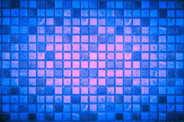 Soluk mavi, pembe ve koyu fayanslı hücresel arkaplan