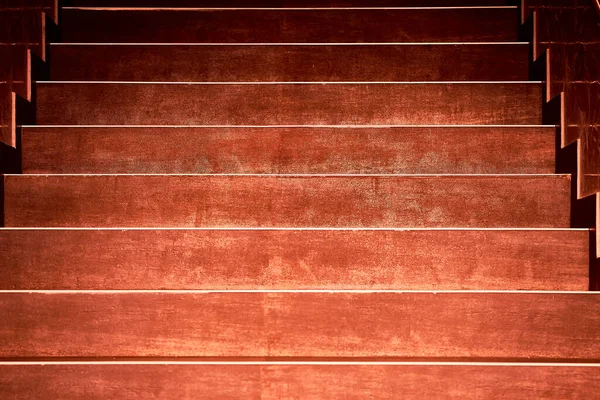 Set Stairs Its Surrounding Walls Structure Pale Orange Light Brown — ストック写真