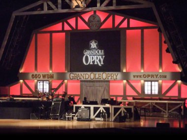 The legendary Grand Ole Opry in Nashville, Tennessee. clipart