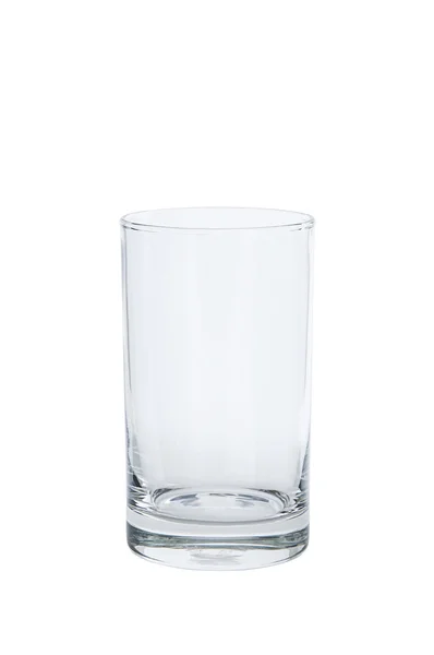 Leeg glas geïsoleerd — Stockfoto