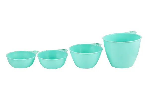 Measuring cups isolated — Stock Photo, Image