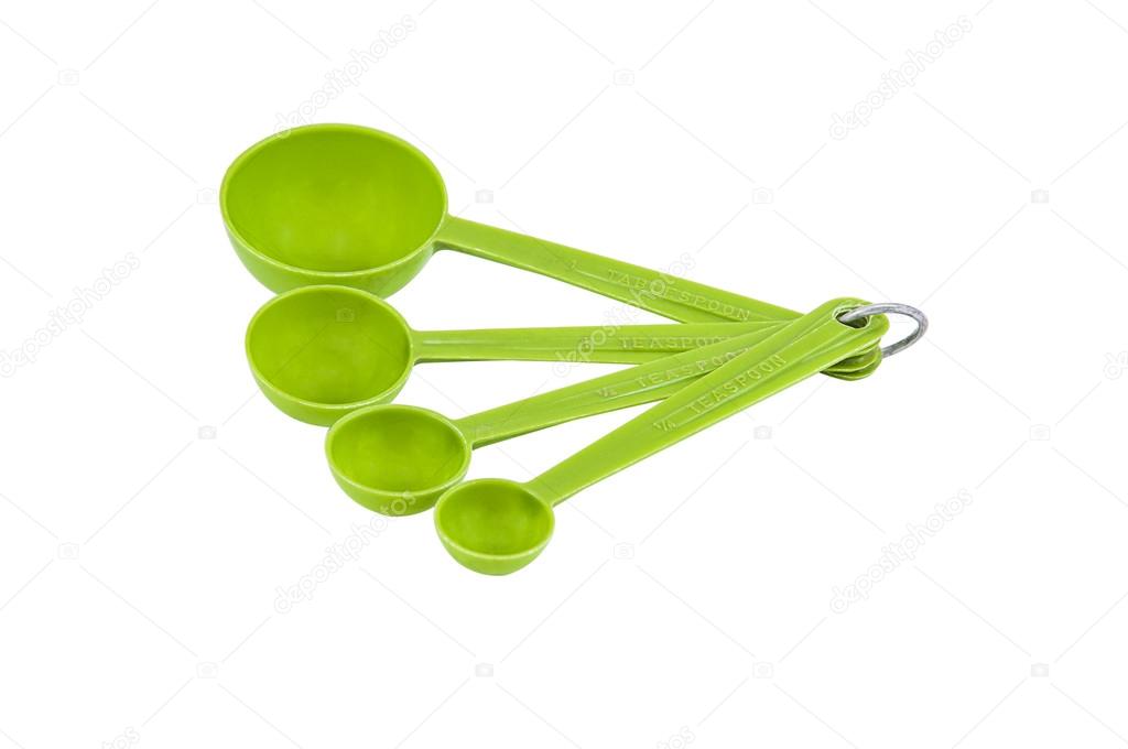 Measuring Spoons isolated