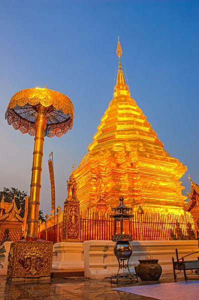 Pagoda Doi Suthep — Stock Photo, Image