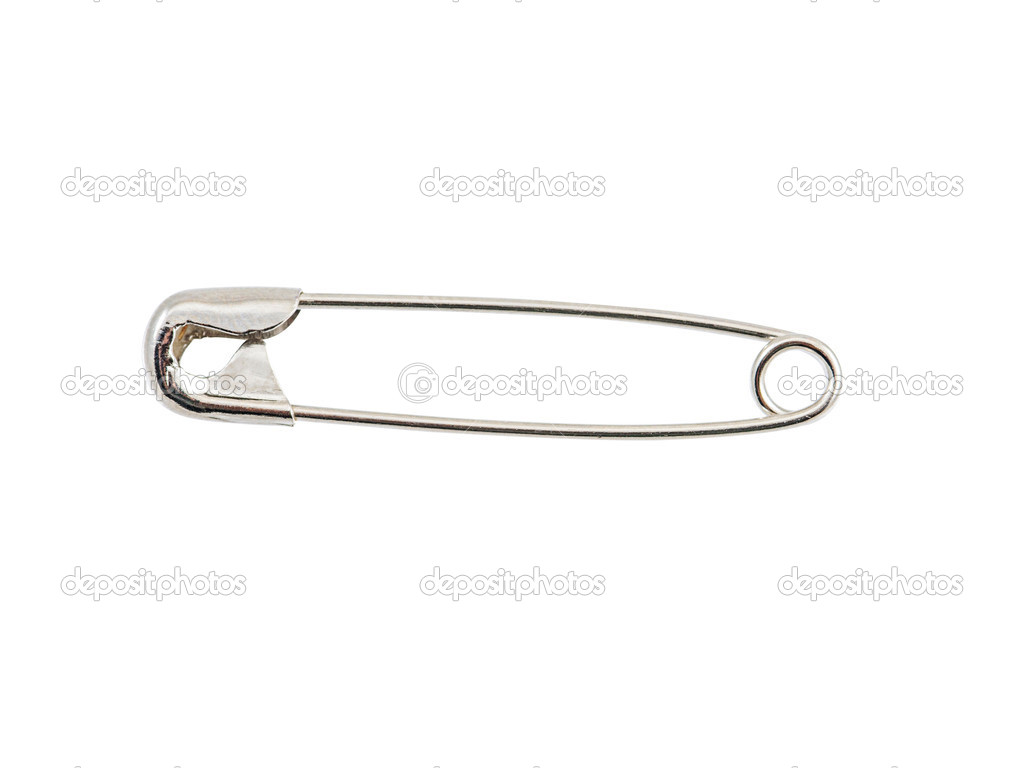 Safety pin isolated