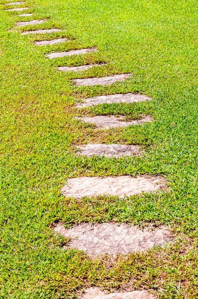 Stenen gångväg — Stockfoto