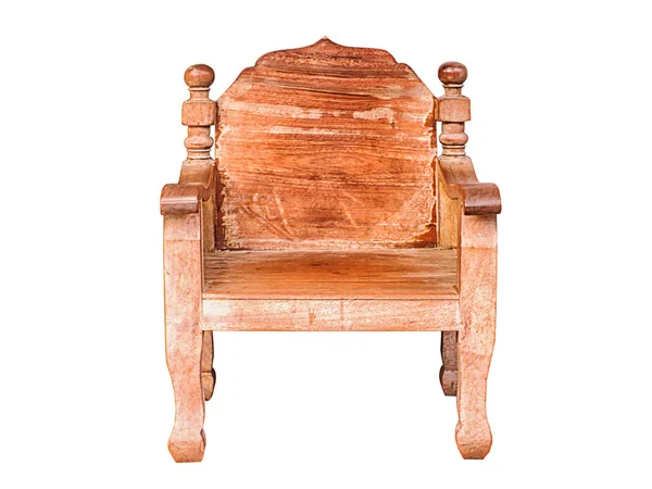 Cadeira de braço de madeira — Fotografia de Stock