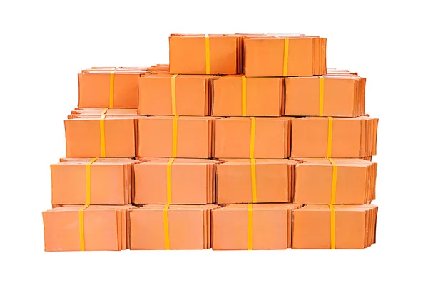 Pile of roofing tiles — Stock Photo, Image