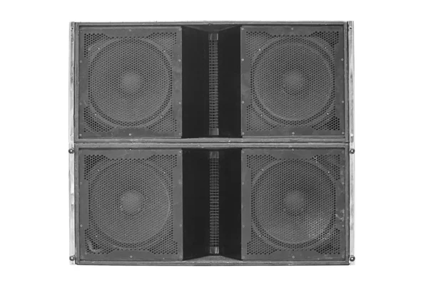 Speakers isolated — Stock Photo, Image