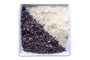 pirinç ve kahverengi pirinç 