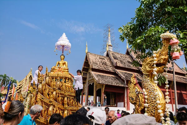 Songkran Fesztivál — Stock Fotó