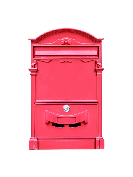 Κόκκινο ταχυδρομικό κουτί — Φωτογραφία Αρχείου