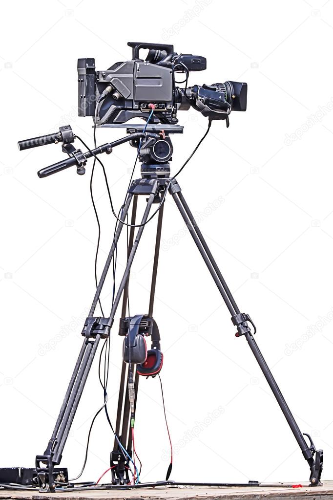 Professional video camera.