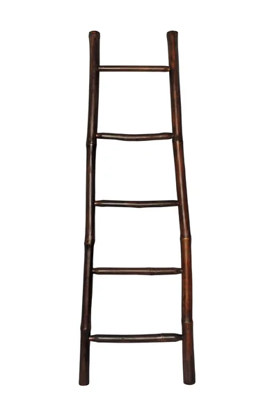 Бамбуковая лестница . — стоковое фото