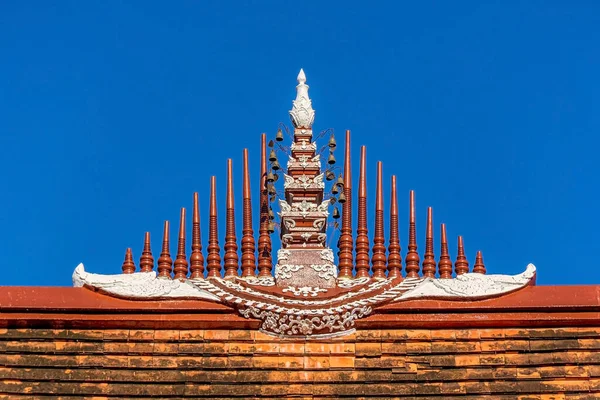Храм Локмоли Является Буддистом Чиангмае Таиланд Является Религиозной Достопримечательностью Чиангмая — стоковое фото