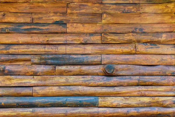 Textur Der Baumstämme Wand Für Hintergrund Wandoberfläche Aus Holzstämmen Wand — Stockfoto
