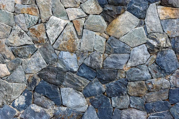 背景のための石壁のテクスチャ 古い岩壁 — ストック写真