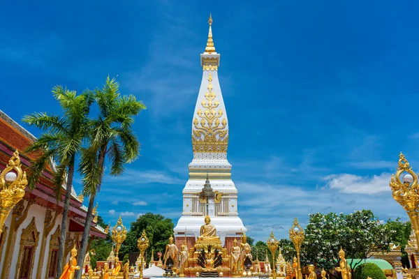 Фаном Пагода Пхра Тхат Фаном Районе Тхат Фаном Нахон Фаном — стоковое фото